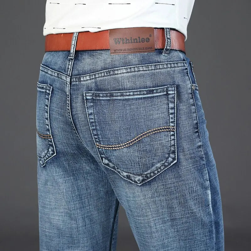 Pantalones Vaqueros para Hombre Jeans Casual Bussines