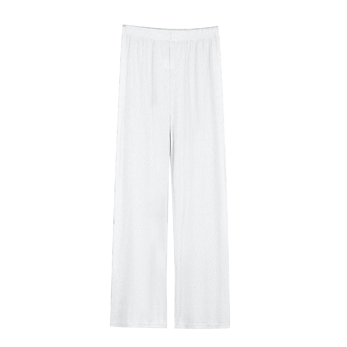 Conjunto Mujer Casual Top Manga Larga y Pantalón Fluido