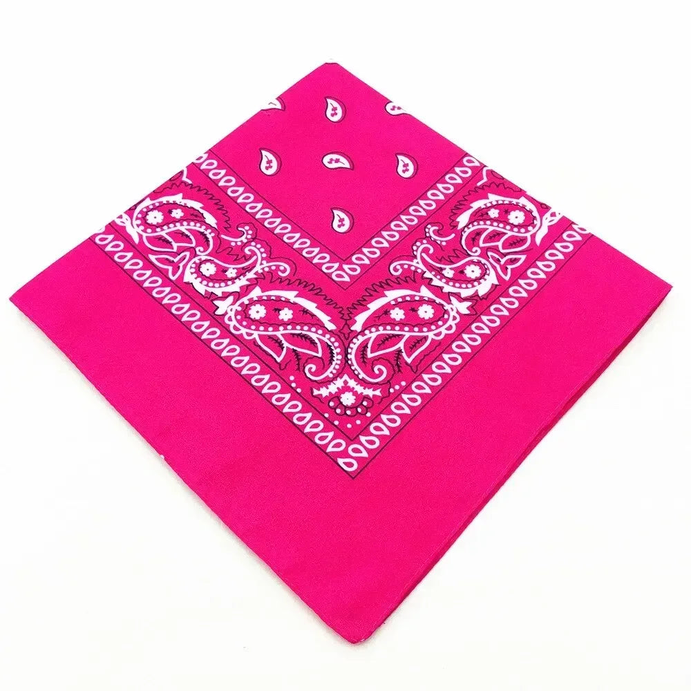 Bandana Bohemia con Estampado Paisley Unisex Multifuncional