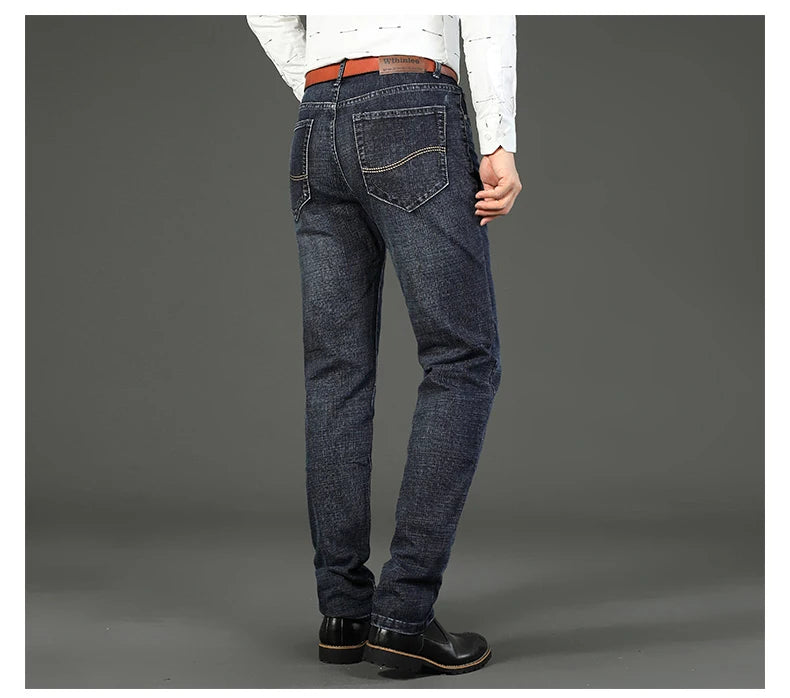 Pantalones Vaqueros para Hombre Jeans Casual Bussines