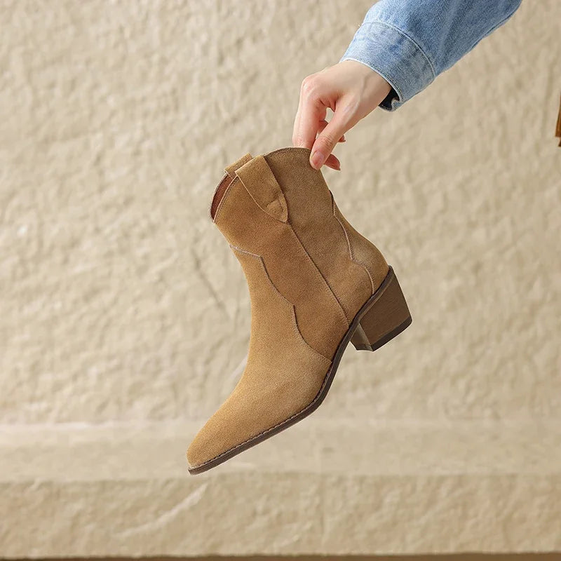 Botines Chelsea para Mujer de Ante Camperos