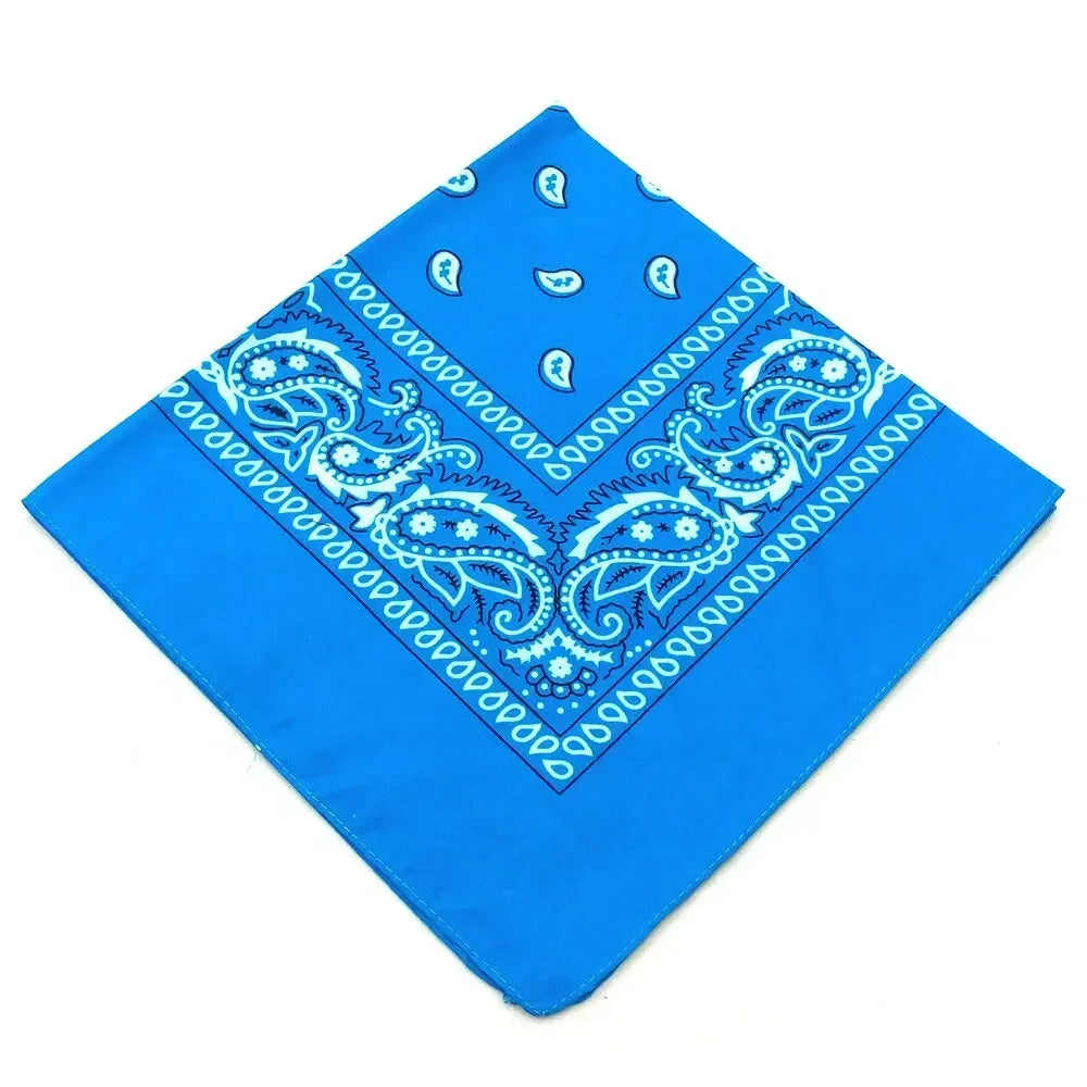 Bandana Bohemia con Estampado Paisley Unisex Multifuncional