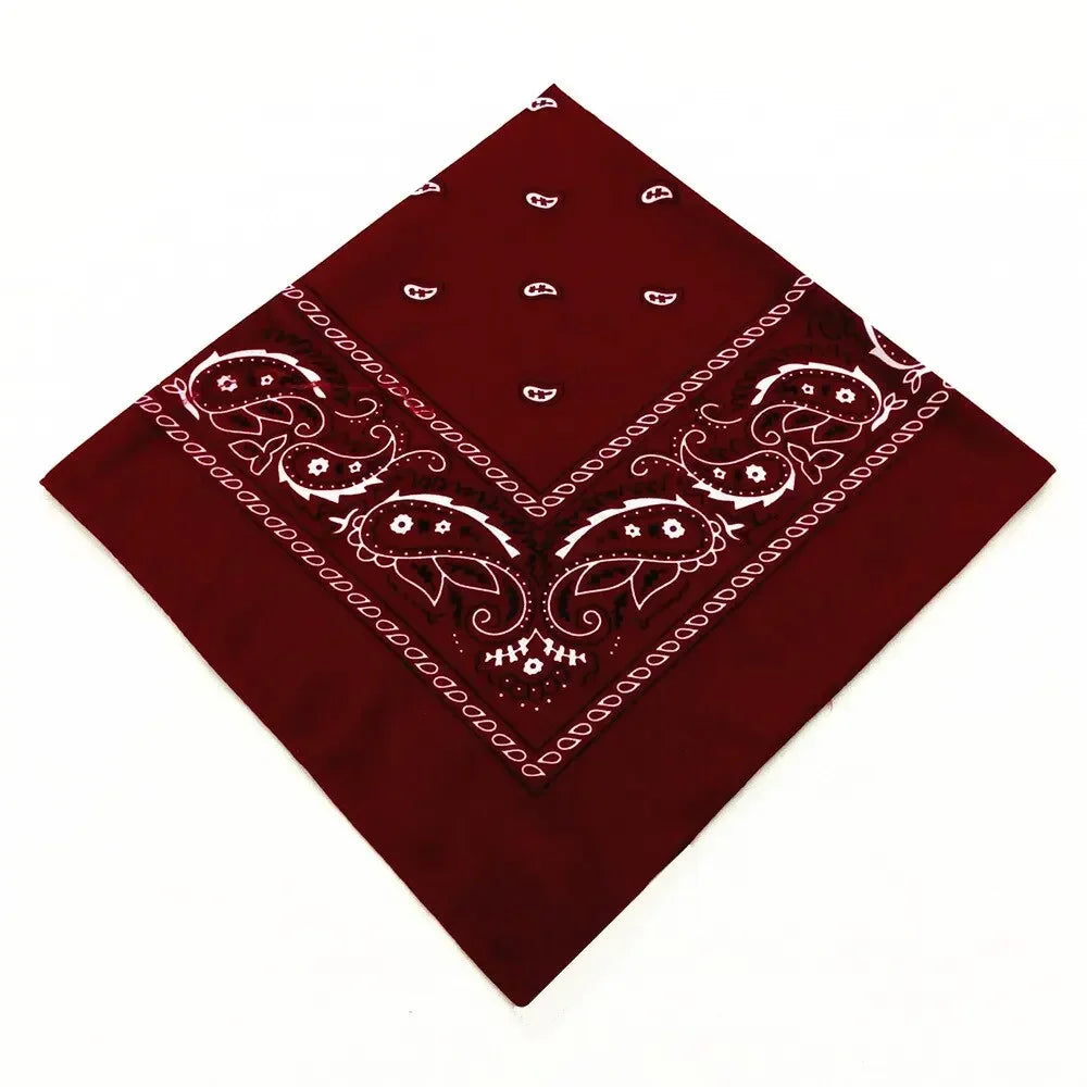 Bandana Bohemia con Estampado Paisley Unisex Multifuncional