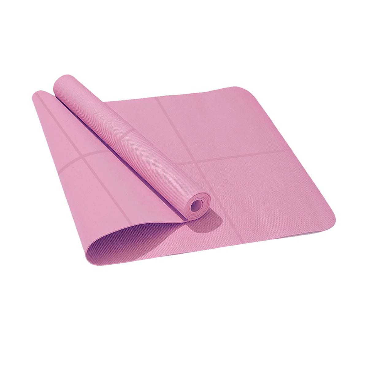 Esterilla de Yoga Antideslizante 4 mm de Grosor para Ejercicios de Yoga, Pilates y Gimnasia