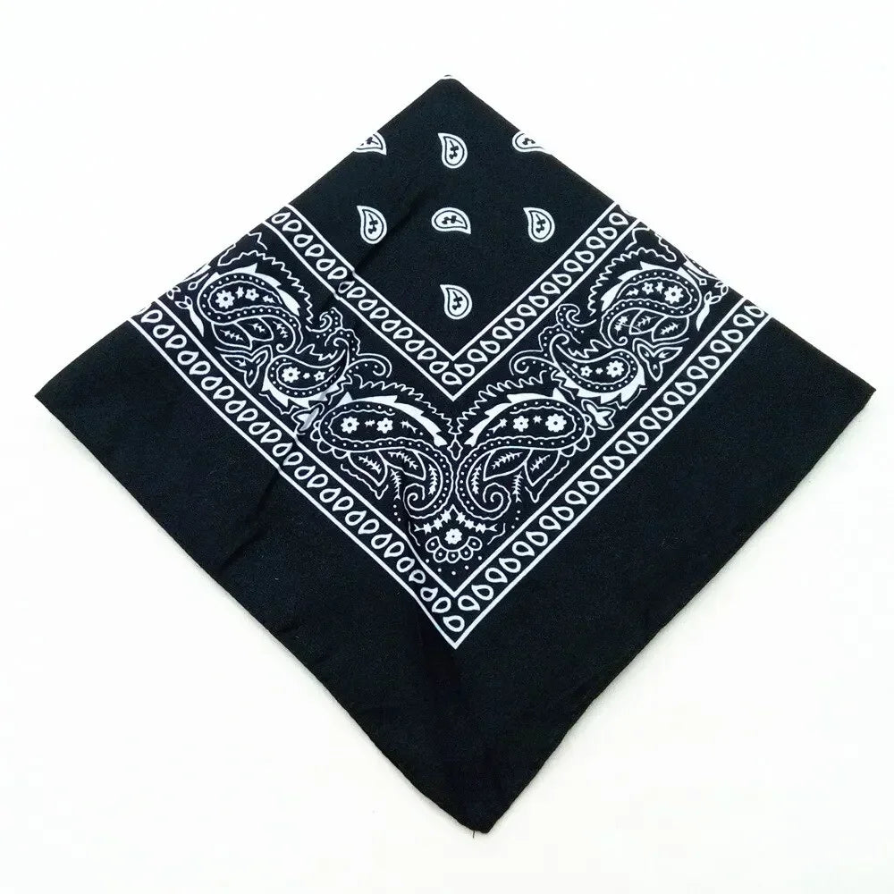 Bandana Bohemia con Estampado Paisley Unisex Multifuncional