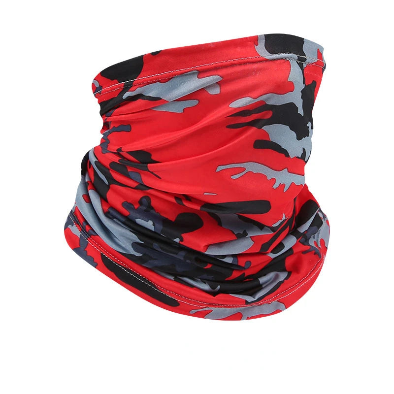 Bandana Multifuncional de Seda para Motociclismo y Actividades al Aire Libre