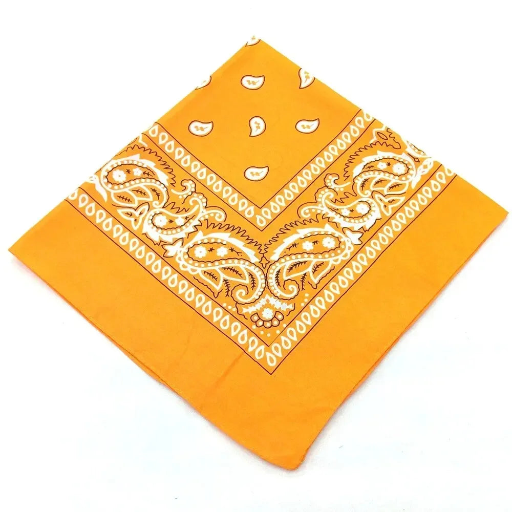 Bandana Bohemia con Estampado Paisley Unisex Multifuncional