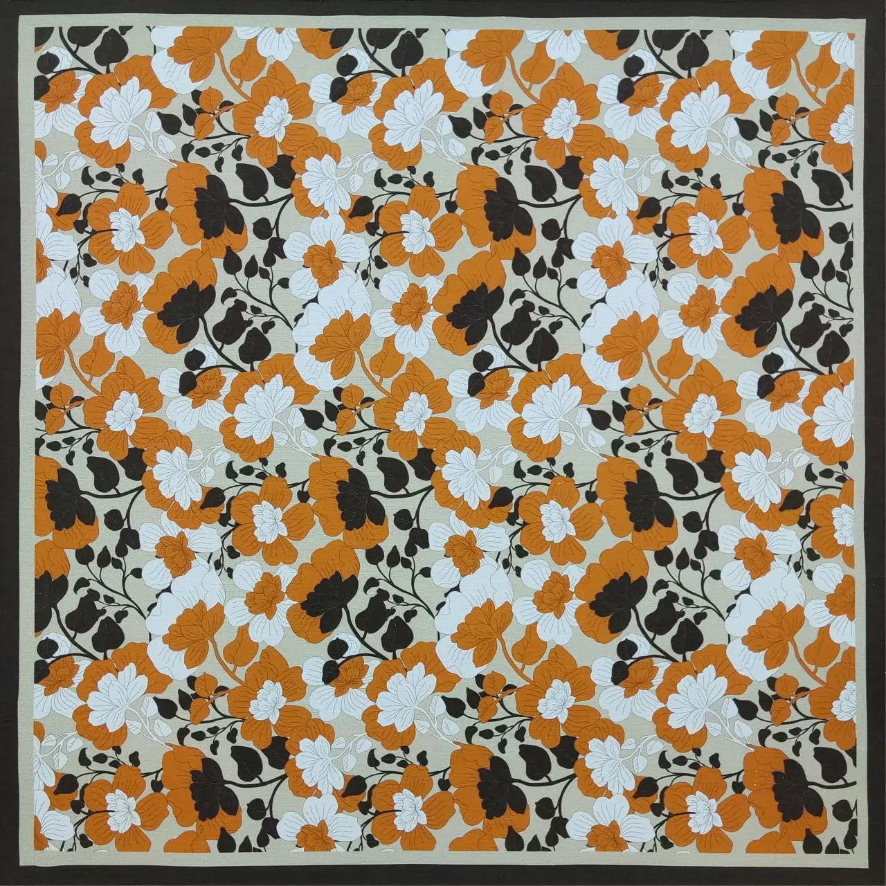 Bandana Cuadrada de Algodón con Estampado Hip Hop Skull Unisex