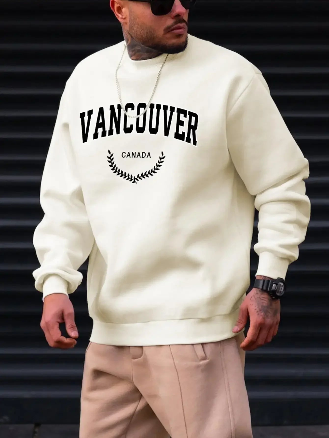 Sudadera  Personalizada para Hombre con Estampado Vancouver