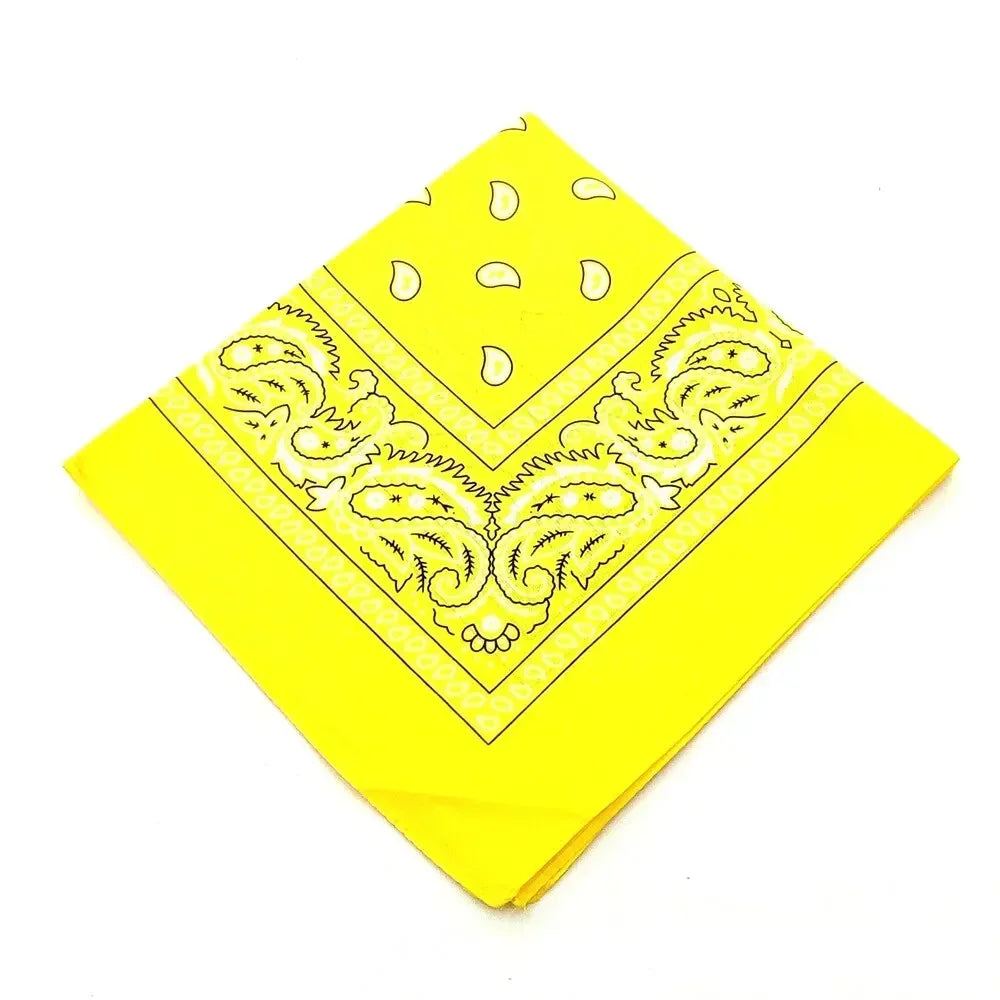 Bandana Bohemia con Estampado Paisley Unisex Multifuncional