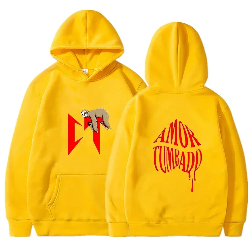 Sudadera con Capucha Estampada Natanael Cano