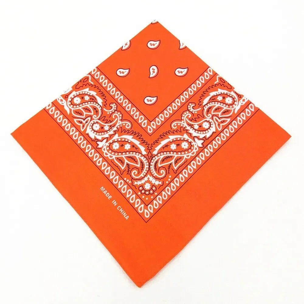 Bandana Bohemia con Estampado Paisley Unisex Multifuncional