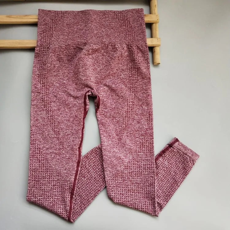 Leggings de Cintura Alta sin Costuras - High Trend Coture