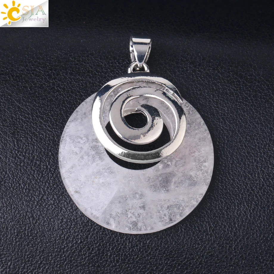Natural Stone Pendants for Necklaces - High Trend Coture