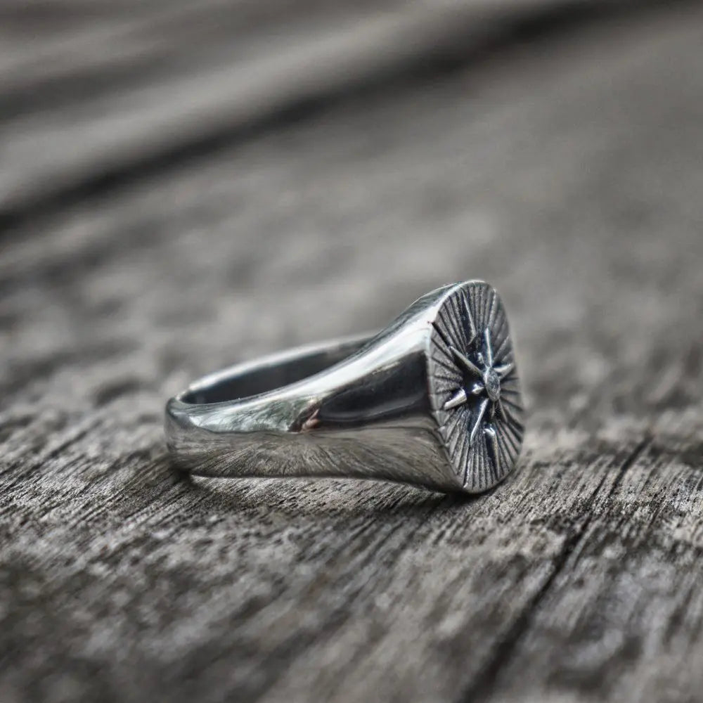 Polaris Star Signet Ring - High Trend Coture