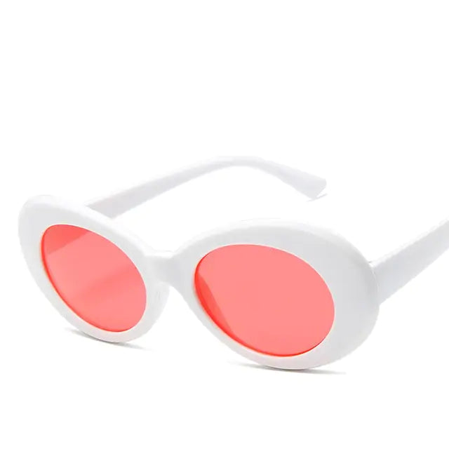 Kurt Cobain Retro Oval Sunglasses - High Trend Coture