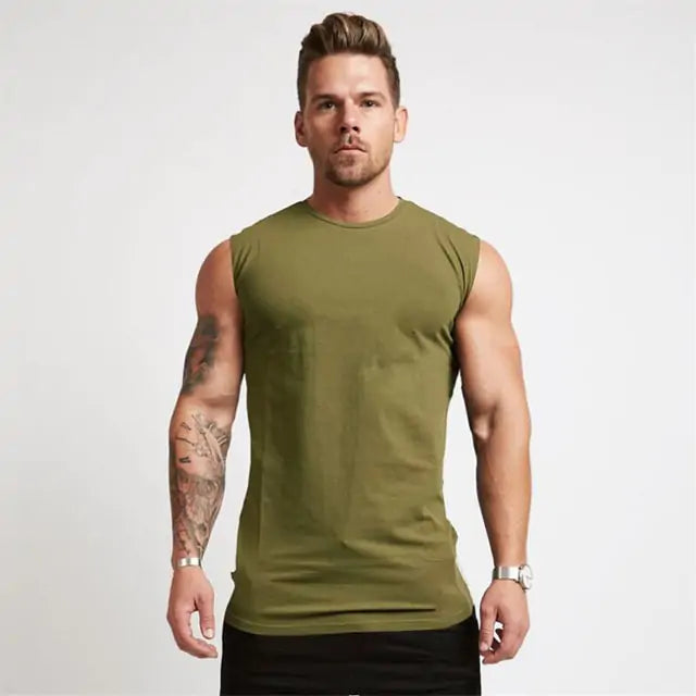 Camiseta de Hombre Deportiva sin Mangas Transpirable - High Trend Coture