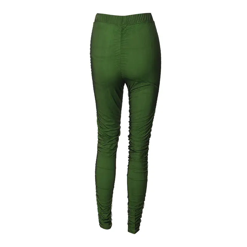 Leggings Estilo Terciopelo Satinados - High Trend Coture