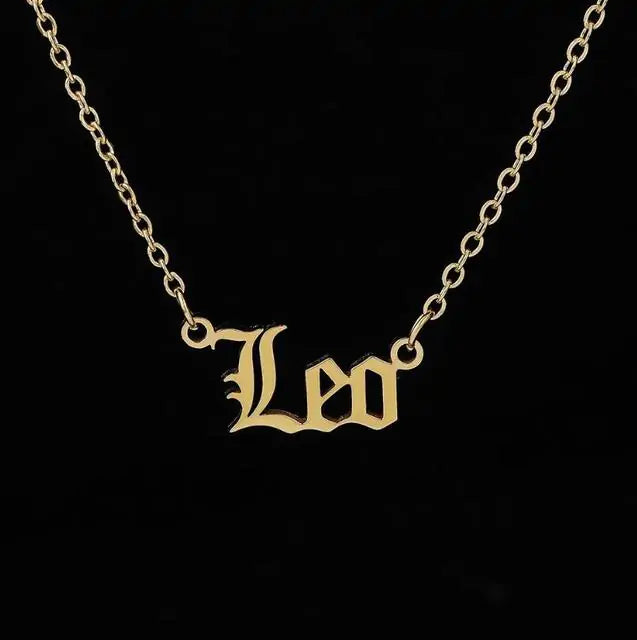 Rapper Letter Necklace - High Trend Coture