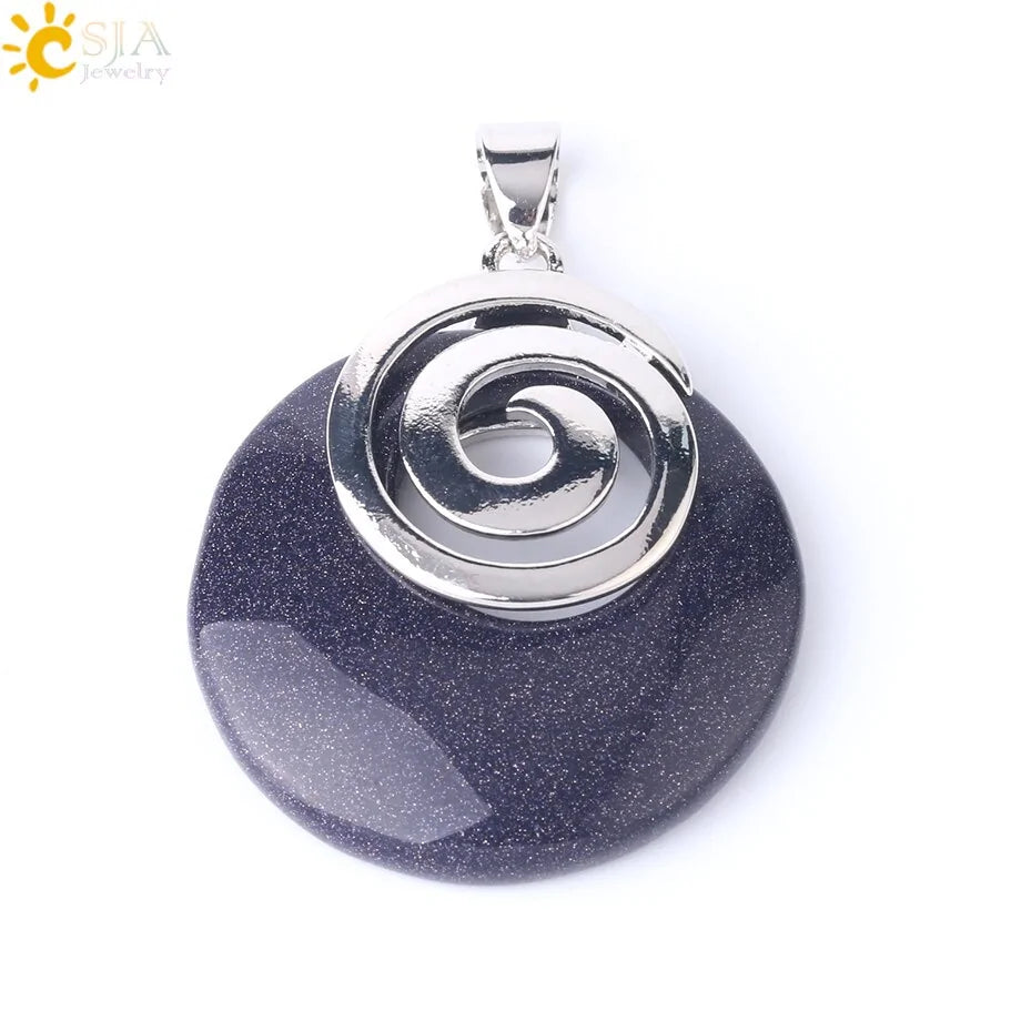 Natural Stone Pendants for Necklaces - High Trend Coture