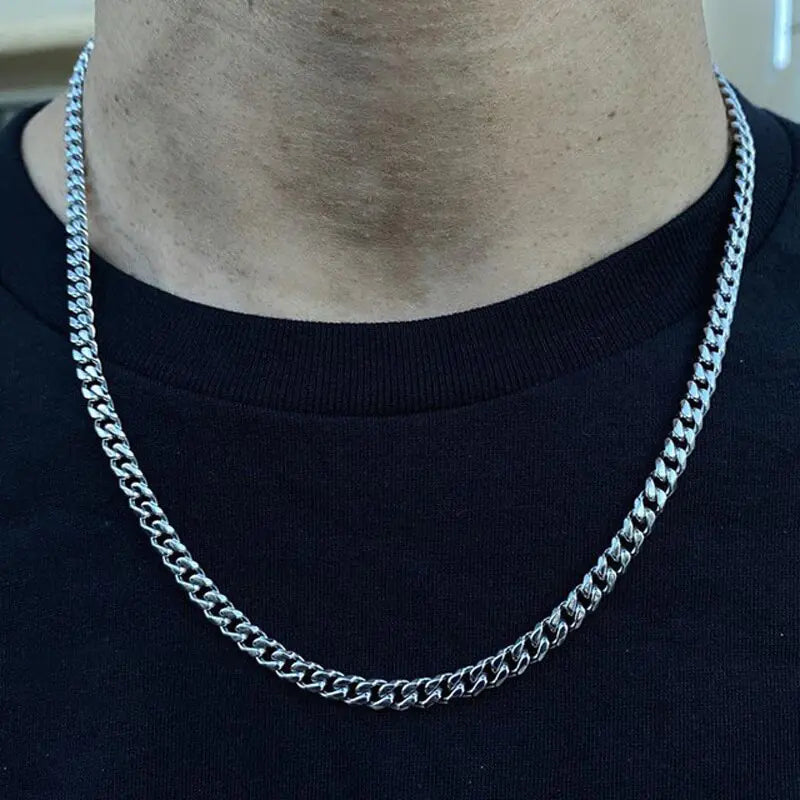 Paper Clip Chain Men Necklace - High Trend Coture