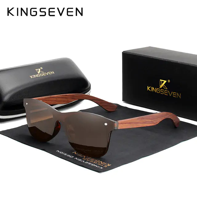 Natural Wooden Sunglasses - High Trend Coture