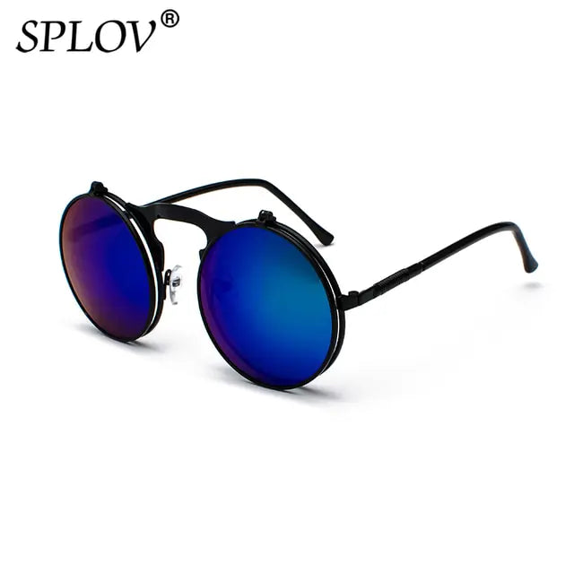 Vintage Steampunk Flip Sunglasses - High Trend Coture