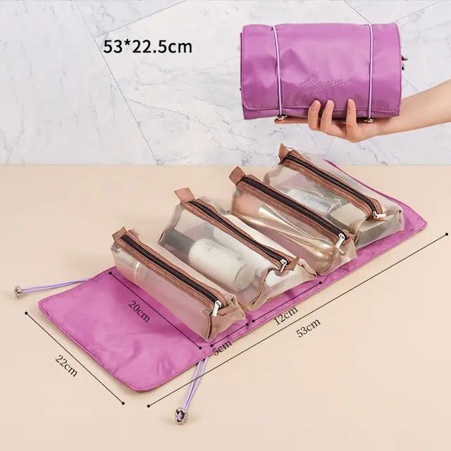 Neceser de maquillaje desmontable para viaje - High Trend Coture