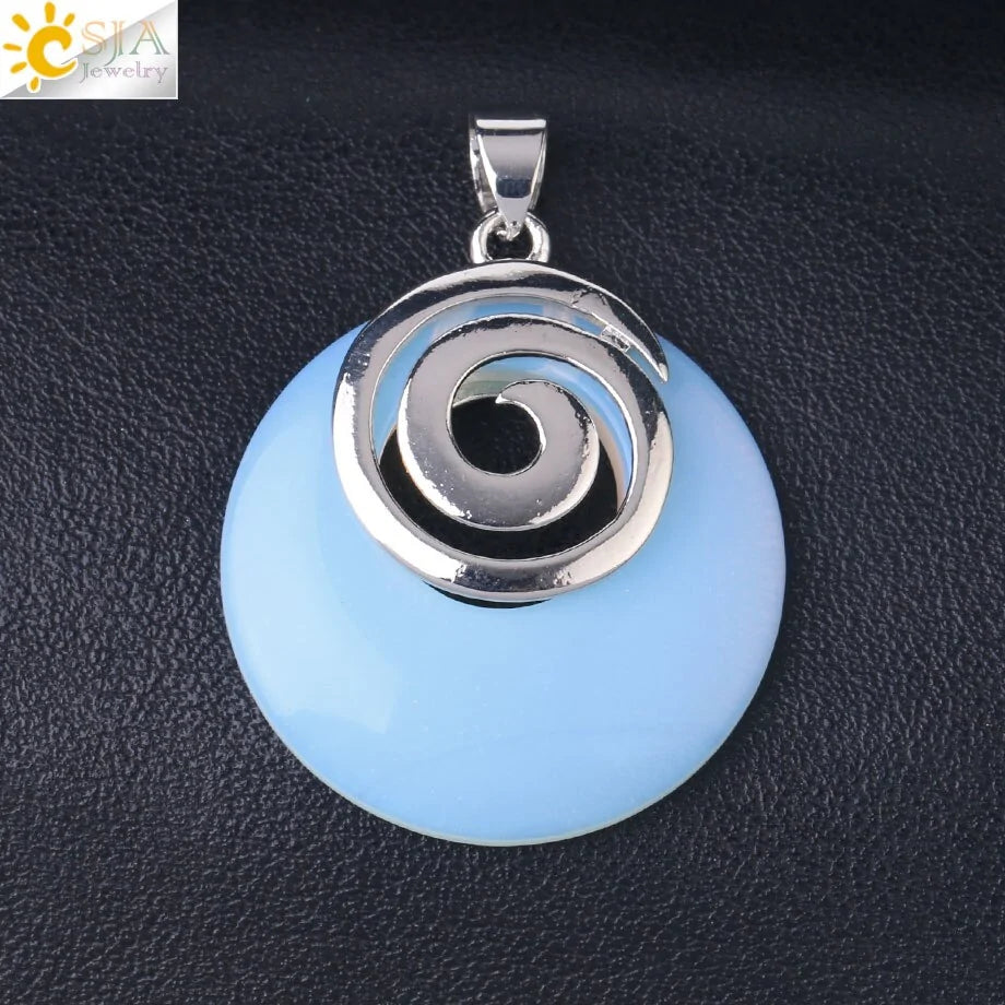 Natural Stone Pendants for Necklaces - High Trend Coture