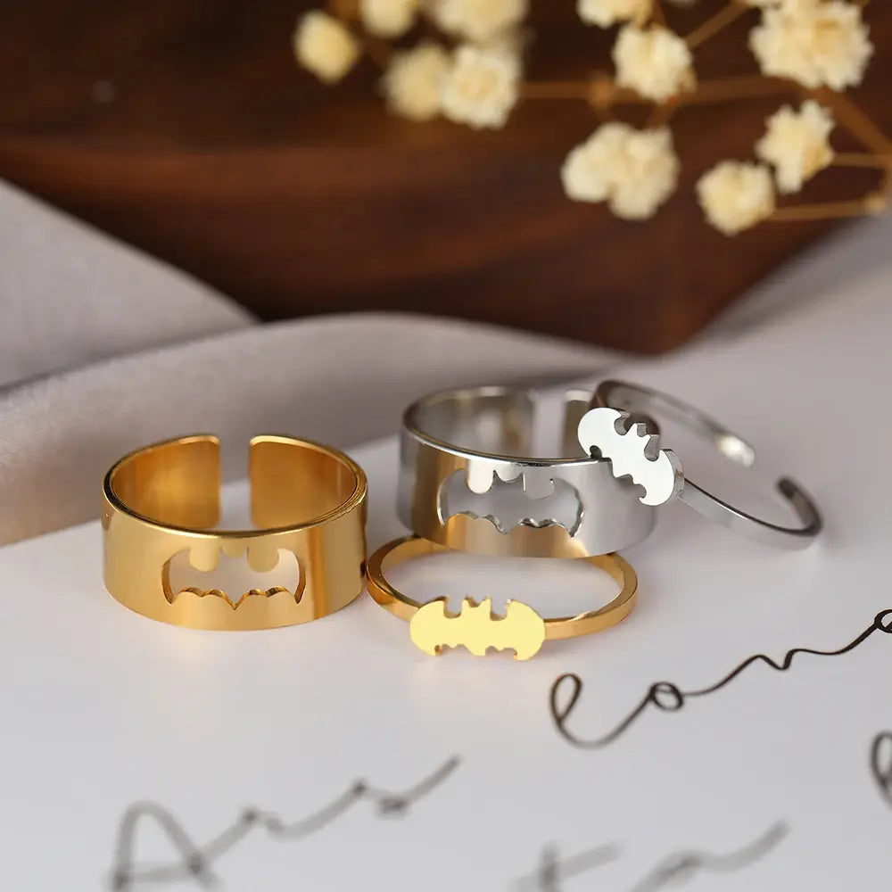 Stainless Steel Couple Rings - High Trend Coture