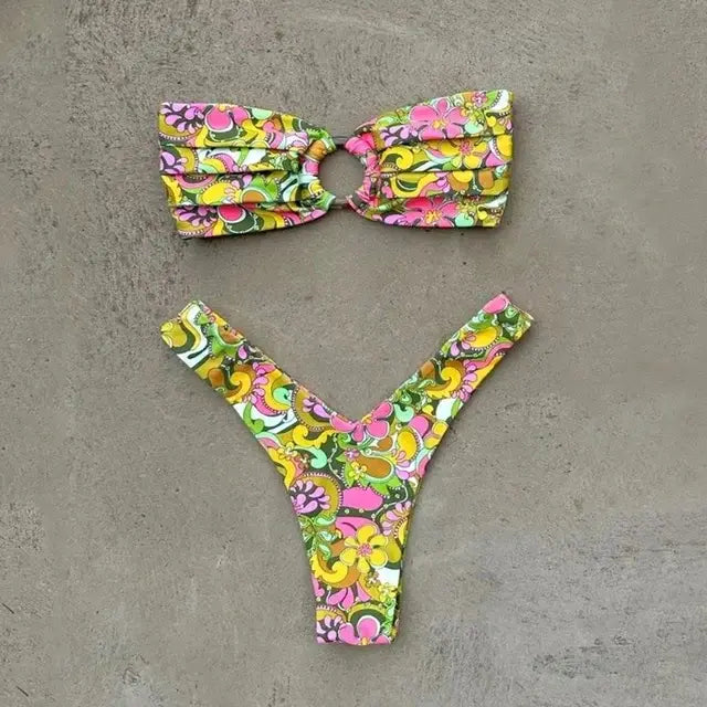 Bikini Palabra de Honor Chic Mirage Push-Up - High Trend Coture