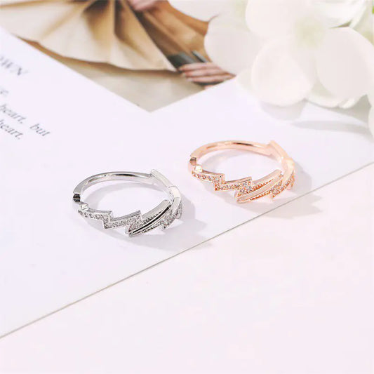 Lightning Opening Rings - High Trend Coture