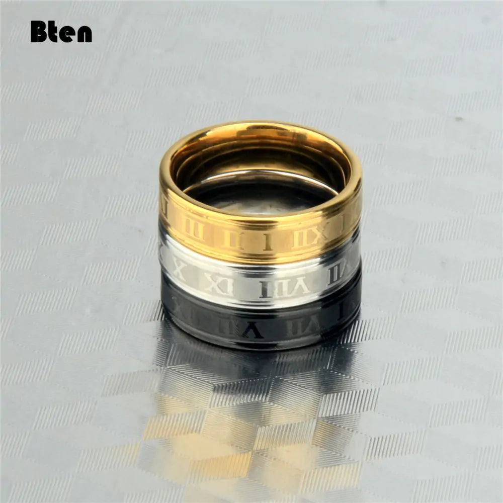 Roman Numbers Rings - High Trend Coture