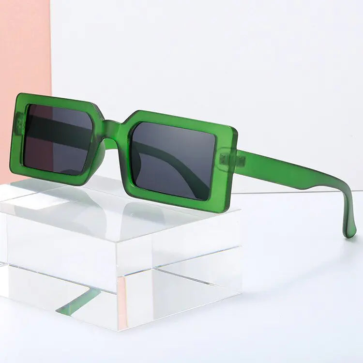 Rectangle Vintage Sunglasses UV400 Eyewear - High Trend Coture