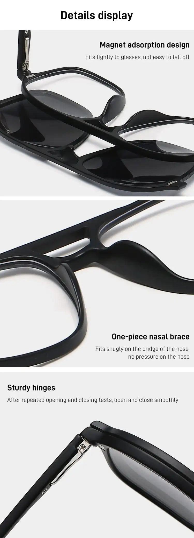 Magnetic Polarized Sunglasses - High Trend Coture