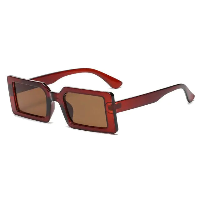 Rectangle Vintage Sunglasses UV400 Eyewear - High Trend Coture