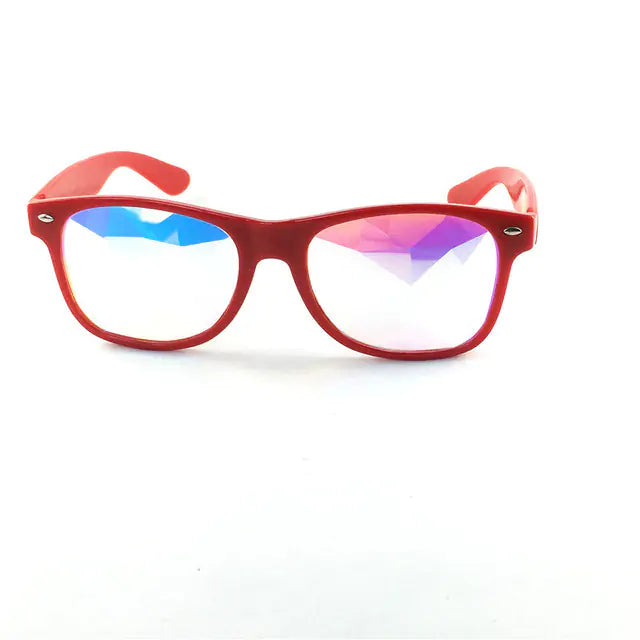 Kaleidoscope Sunglasses: Colorful Party Eyewear - High Trend Coture