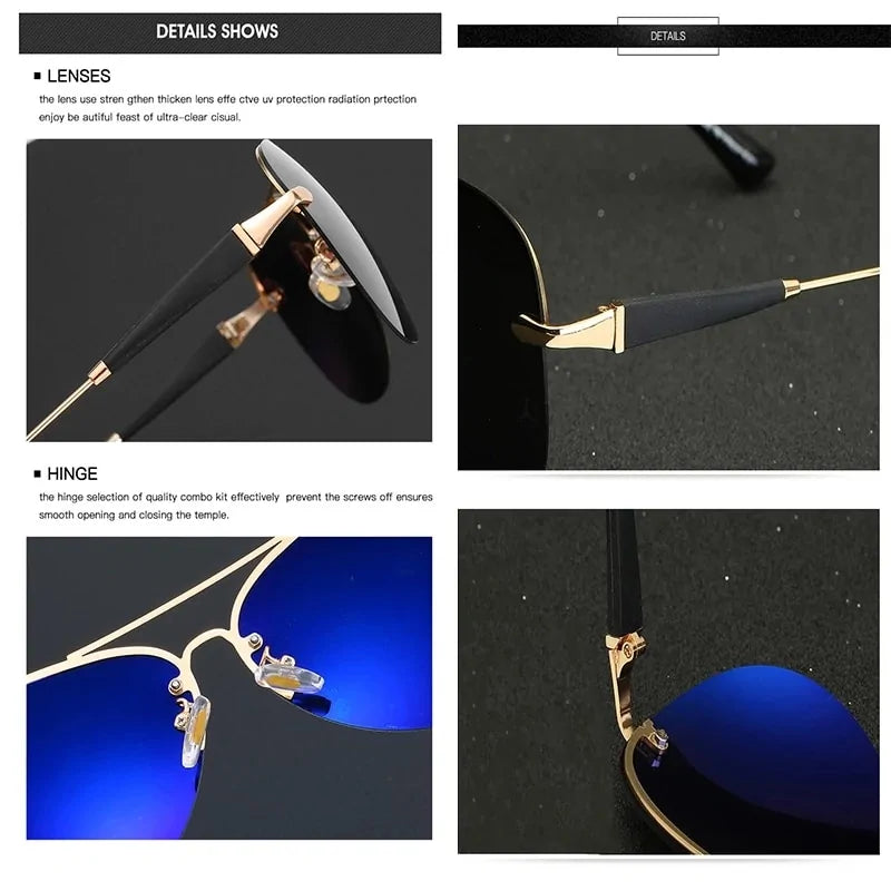 Luxury Brand Sunglasses Men - High Trend Coture