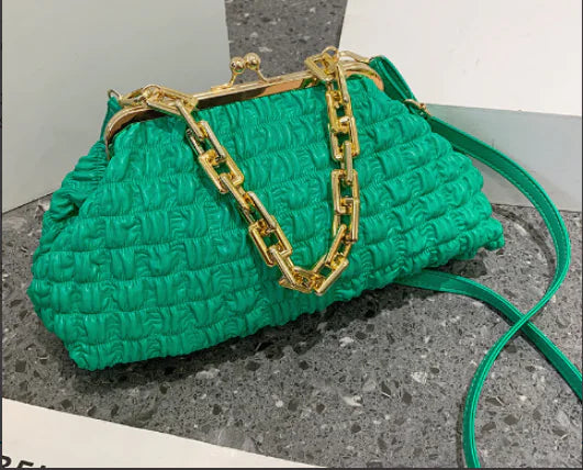 Bolso plisado de moda para mujer - High Trend Coture