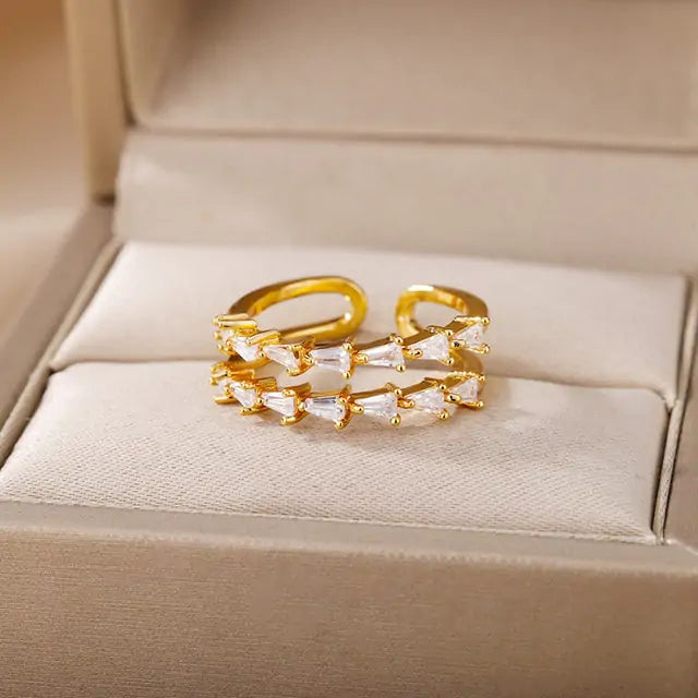 Turkish Blue Evil Eye Rings - High Trend Coture