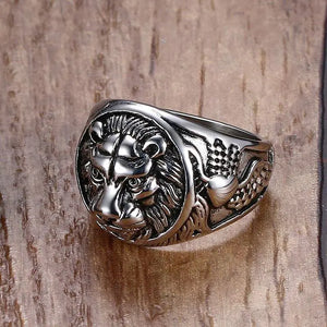 Lion Head Rings - High Trend Coture