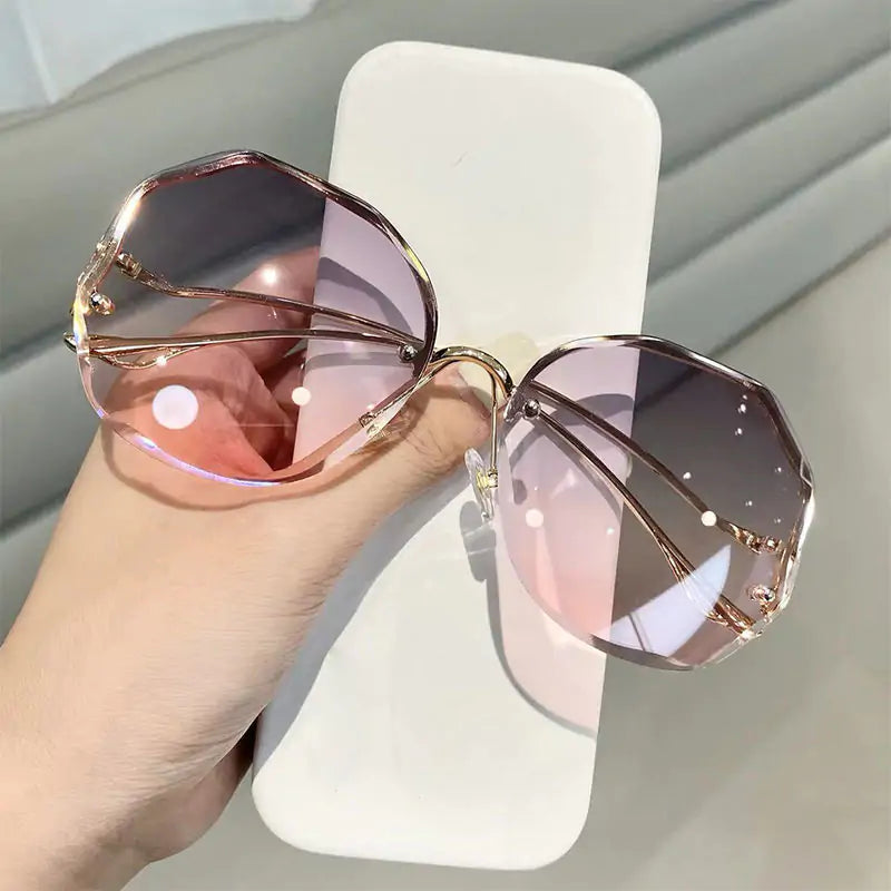 Trimmed Lens Sunglasses - High Trend Coture