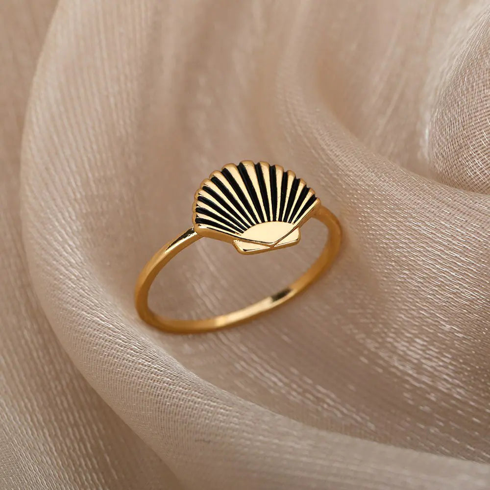 Vintage Shell Rings - High Trend Coture