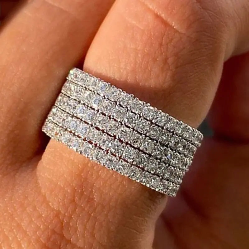Huitan Trendy Women Rings - High Trend Coture