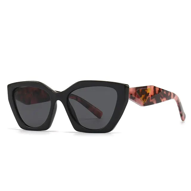 Retro Rectangular Cat Eye Sunglasses - High Trend Coture