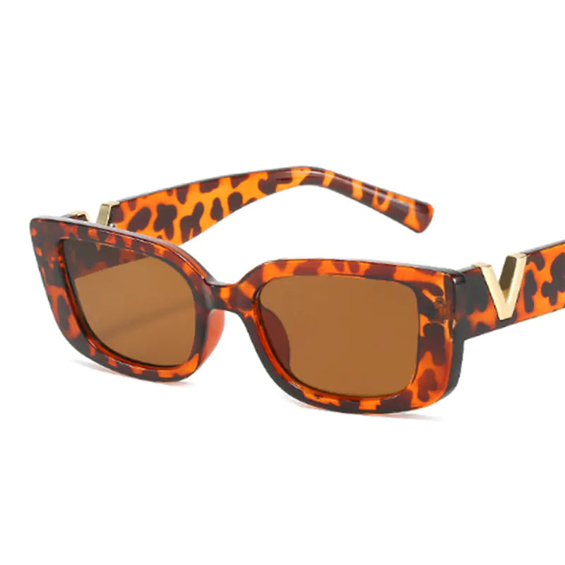 Rectangle Retro Sunglasses - High Trend Coture