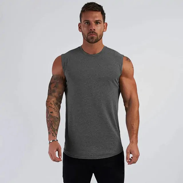 Camiseta de Hombre Deportiva sin Mangas Transpirable - High Trend Coture