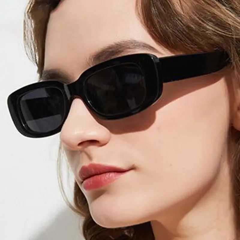 Rectangle Vintage Sunglasses for Women - High Trend Coture