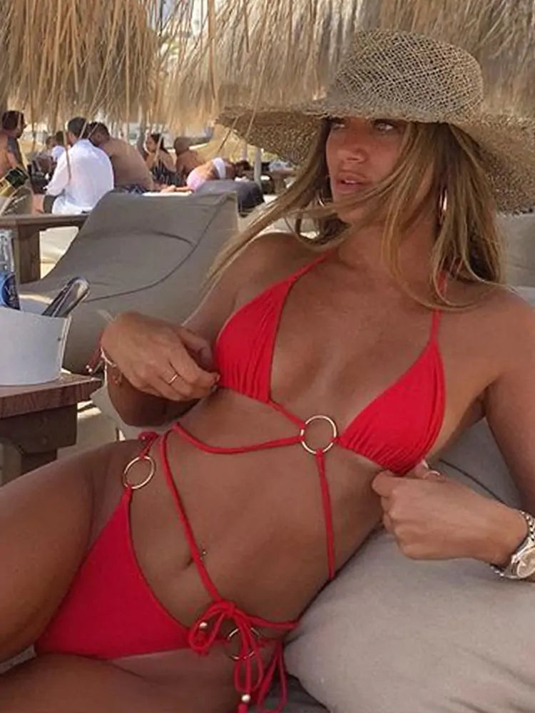 Bikini con Triángulo al Revés - High Trend Coture