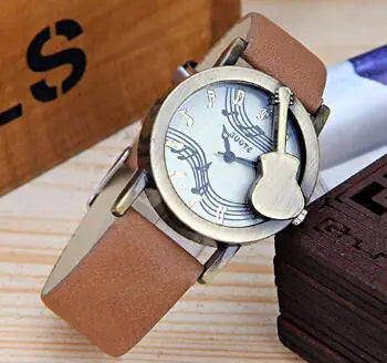 Women Fashion Tuitar Music Casual Watch - High Trend Coture
